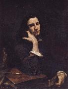 Gustave Courbet Self-Portrait oil